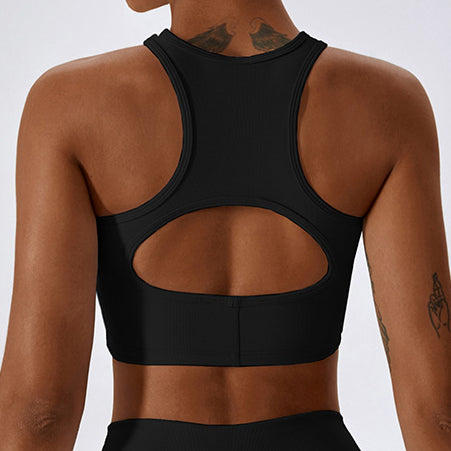 Sportowy top z usztywnieniem do treningu Hrachuhi