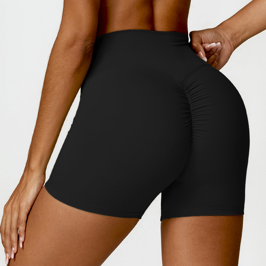 Spodenki sportowe modelujące z elastycznym pasem do treningu i biegania Essence