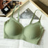Biustonosz piankowy bez fiszbin z regulowanymi ramiączkami Anastassiya Zielony