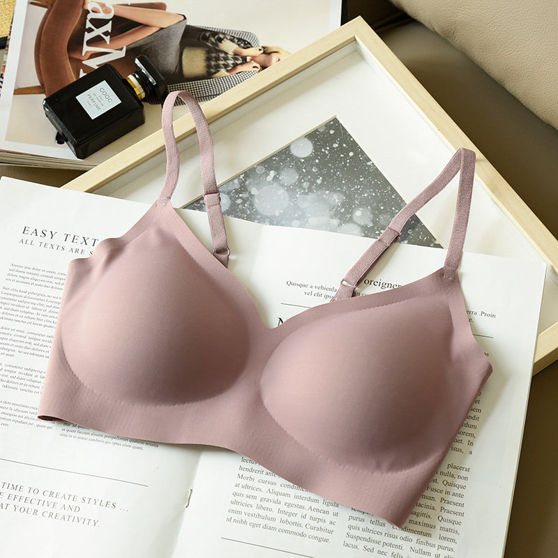 Biustonosz piankowy bez fiszbin z regulowanymi ramiączkami Anastassiya Beżowy2