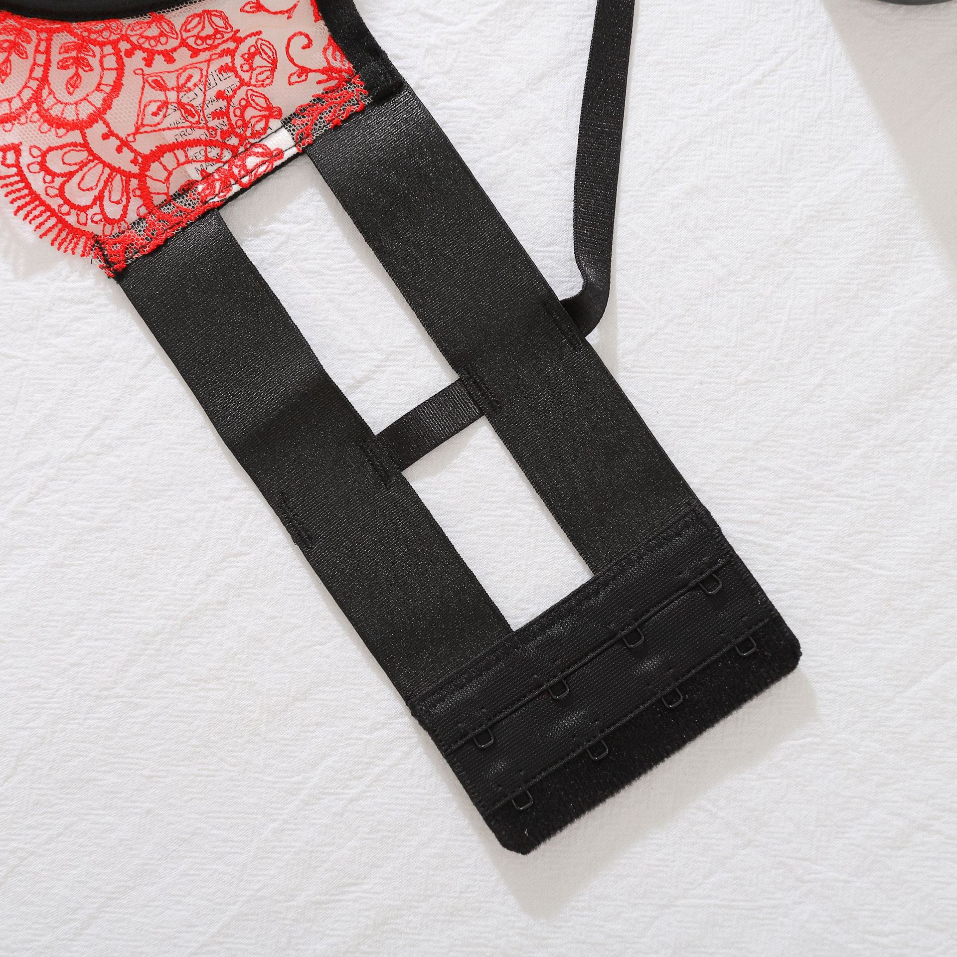 Zestaw bielizny z koronkowym haftem na romantyczne wieczory Ivey