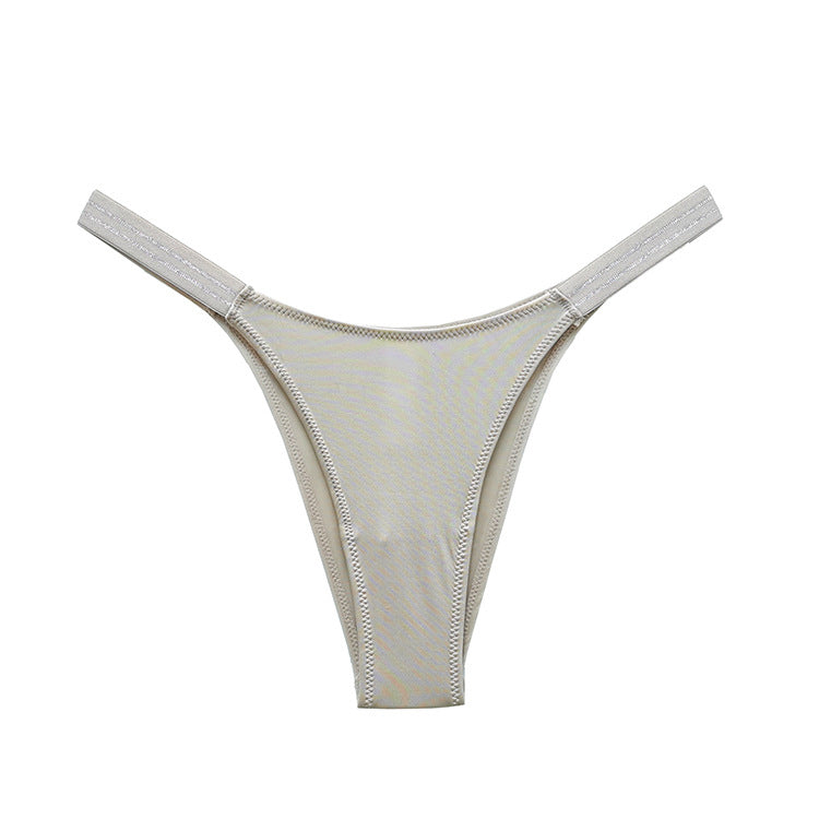 Stringi z elastycznymi paskami pod obcisłe ubrania Saburi Szary