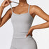 Top sportowy na ramiączkach do ćwiczeń z elastycznego materiału Martta