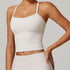 Top sportowy na ramiączkach do ćwiczeń z elastycznego materiału Martta