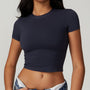 Crop top elastyczny do treningu i na co dzień Karter