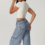 Crop top elastyczny do treningu i na co dzień Karter