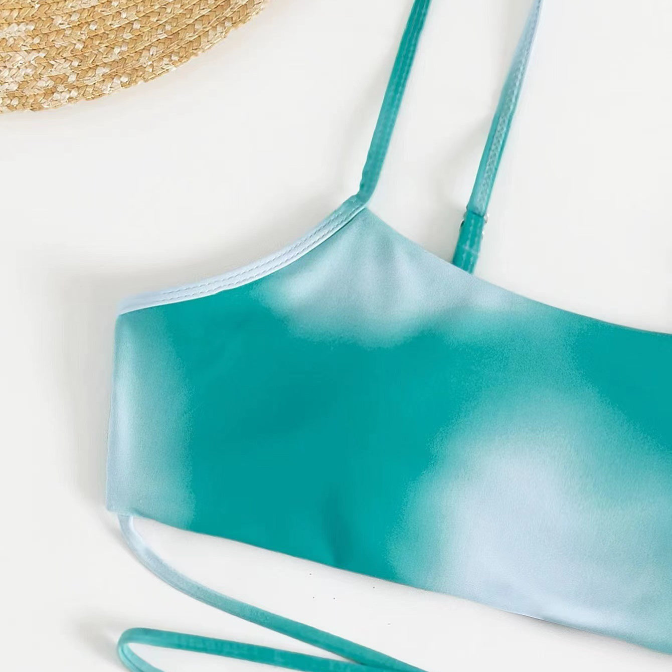 Komplet bikini z pareo na plażę i basen Eufrasia