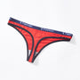Stringi sportowe elastyczne do treningu Makenzie Czerwony