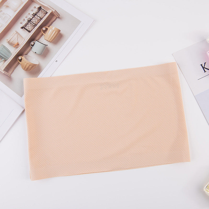 Biustonosz opaska elastyczny do codziennych stylizacji Himadri Beżowy