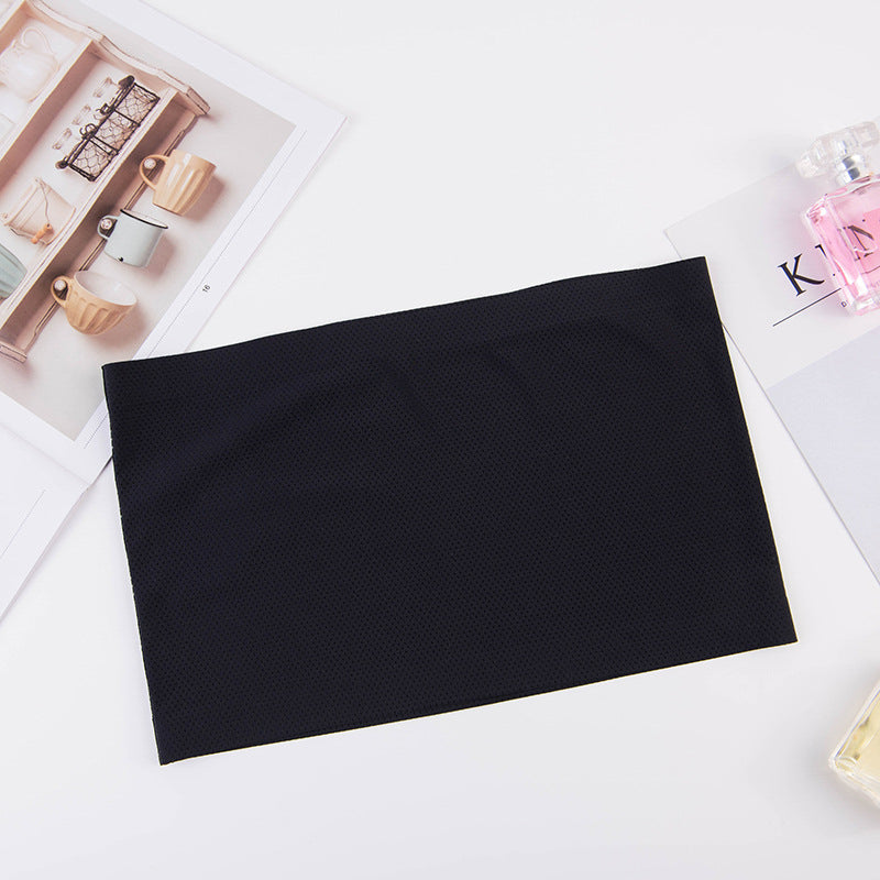 Biustonosz opaska elastyczny do codziennych stylizacji Himadri Czarny