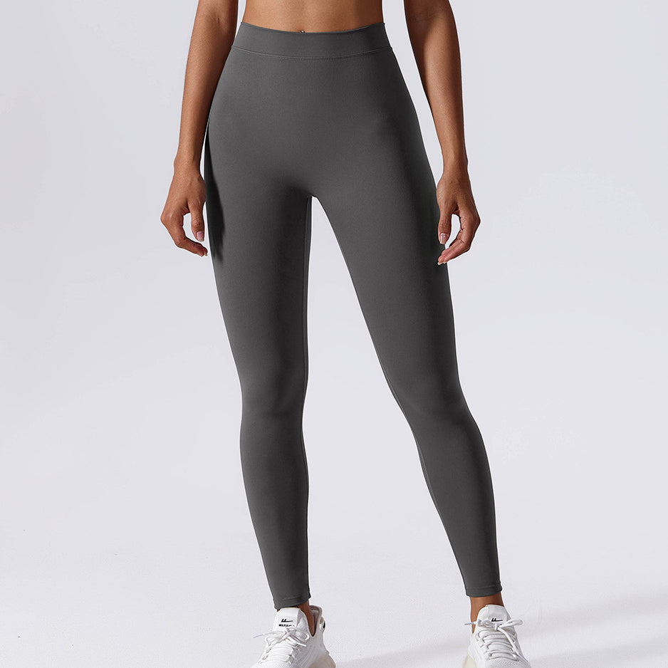 Legginsy z drapowaniem na trening i co dzień Ingedore