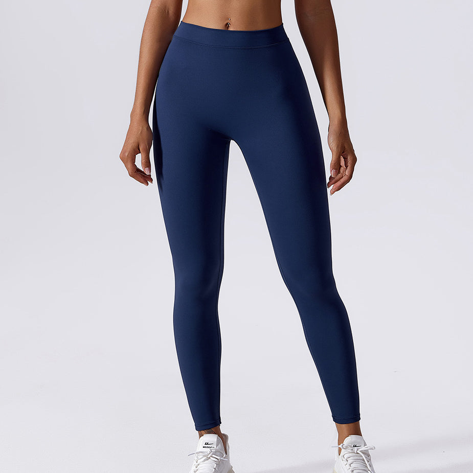 Legginsy z drapowaniem na trening i co dzień Ingedore