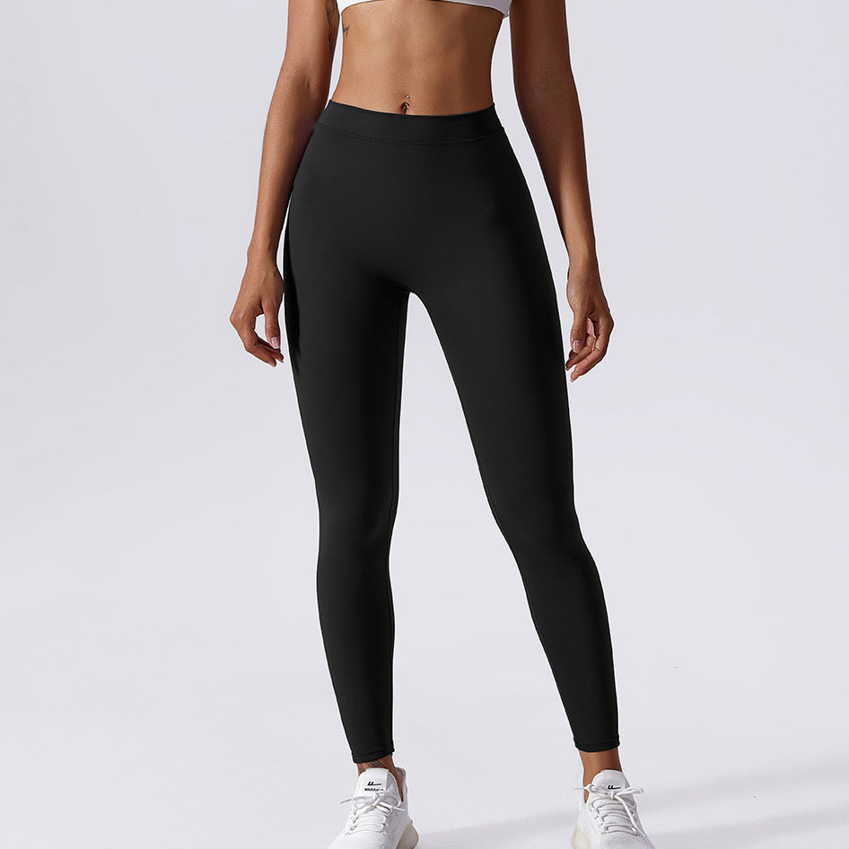 Legginsy z drapowaniem na trening i co dzień Ingedore