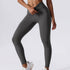 Legginsy z drapowaniem na trening i co dzień Ingedore