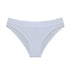 Figi damskie prążkowane z elastycznym pasem Milan Biały