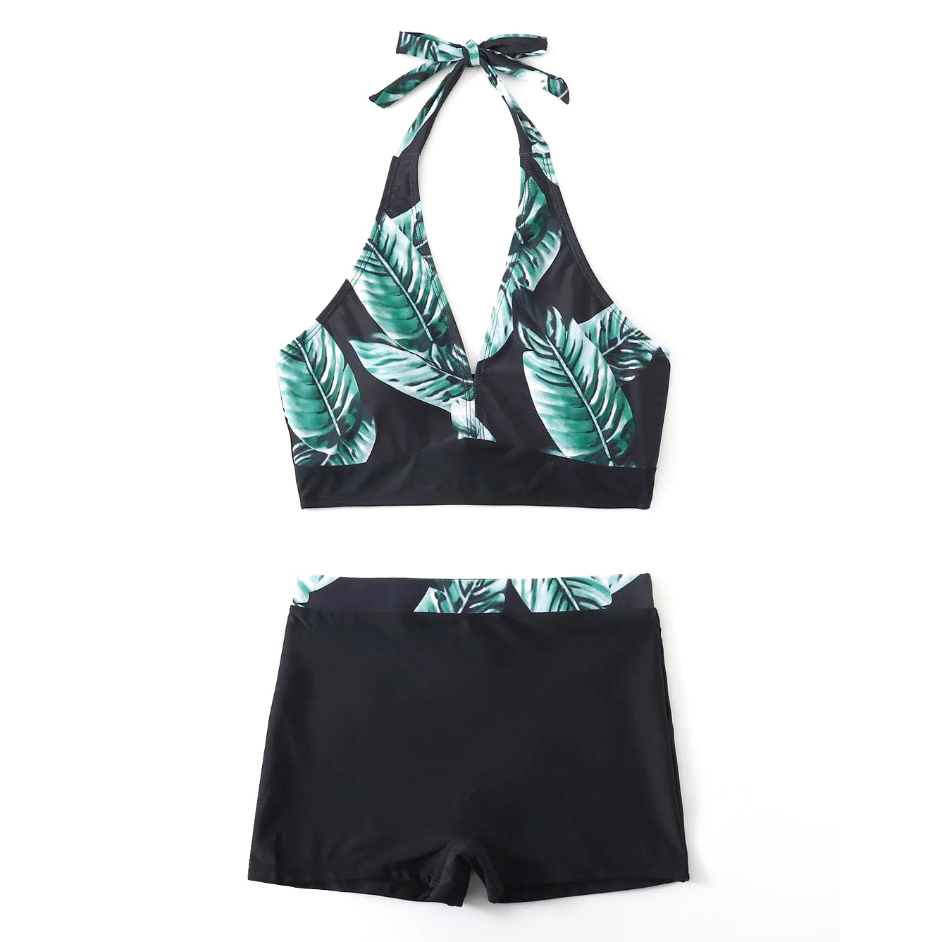 Strój kąpielowy z szortami na plażę i basen Coby Multikolor4