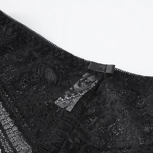 Komplet bieliźniany z usztywnianym biustonoszem i koronką Jolynn