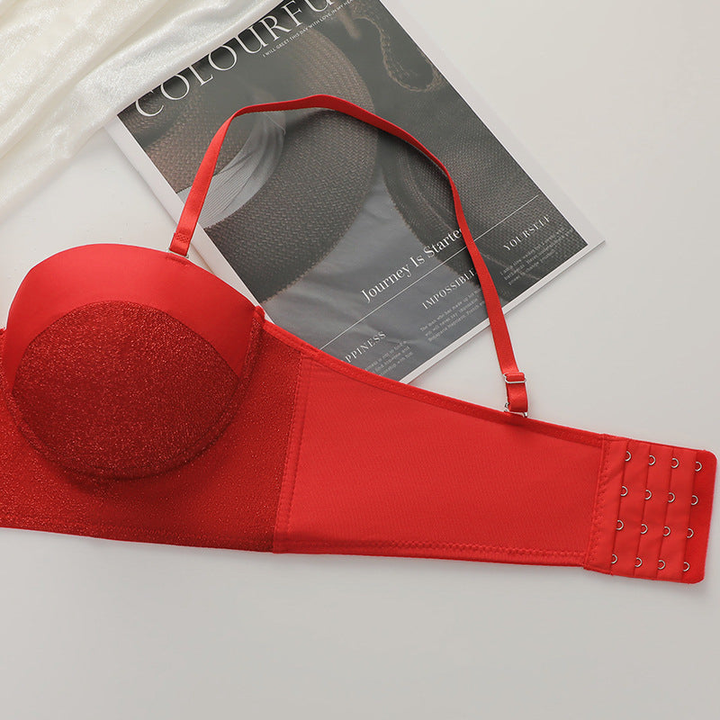 Biustonosz push-up z regulowanymi ramiączkami dla podkreślenia kształtów Kanja