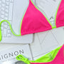Bikini plażowe z regulowanymi sznureczkami Fawn