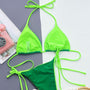 Bikini plażowe z regulowanymi sznureczkami Fawn