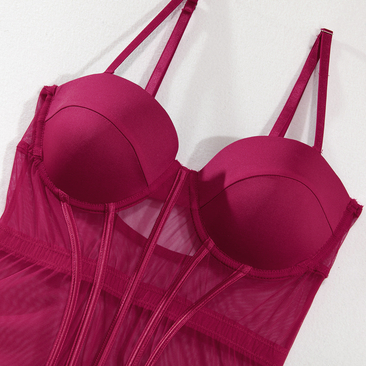 Komplet bielizny push-up z regulowanymi paskami Kalindi