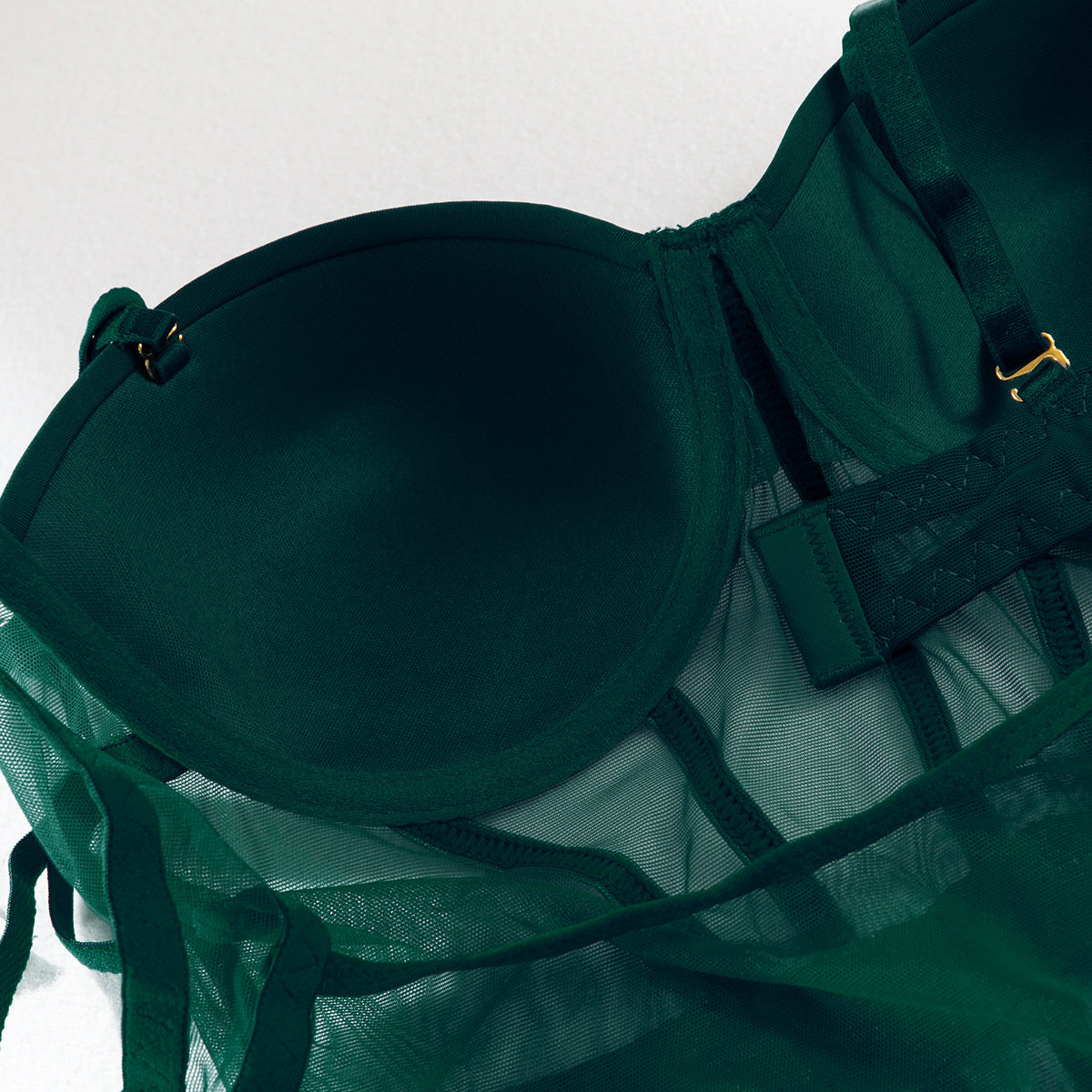 Komplet bielizny push-up z regulowanymi paskami Kalindi