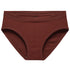 Figi prążkowane z elastyczną talią Reglindis Brązowy