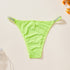Figi bikini z elastycznym wykończeniem Pier Zielony