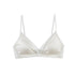 Biustonosz ultralekki z miękkiej tkaniny na co dzień Karleen Biały