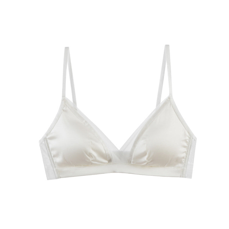 Biustonosz ultralekki z miękkiej tkaniny na co dzień Karleen Biały