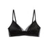 Biustonosz ultralekki z miękkiej tkaniny na co dzień Karleen Czarny
