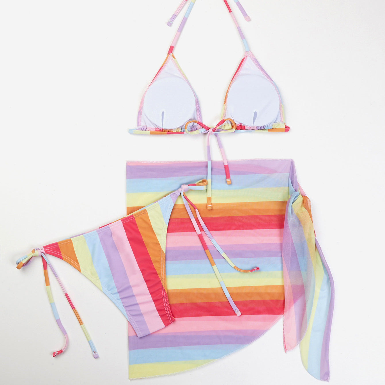 Bikini z pareo na plażę i basen Constanse