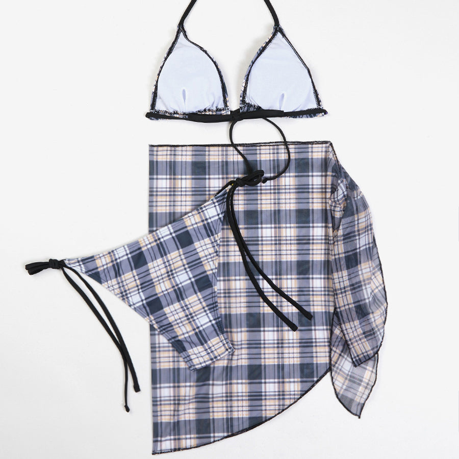 Bikini z pareo na plażę i basen Constanse