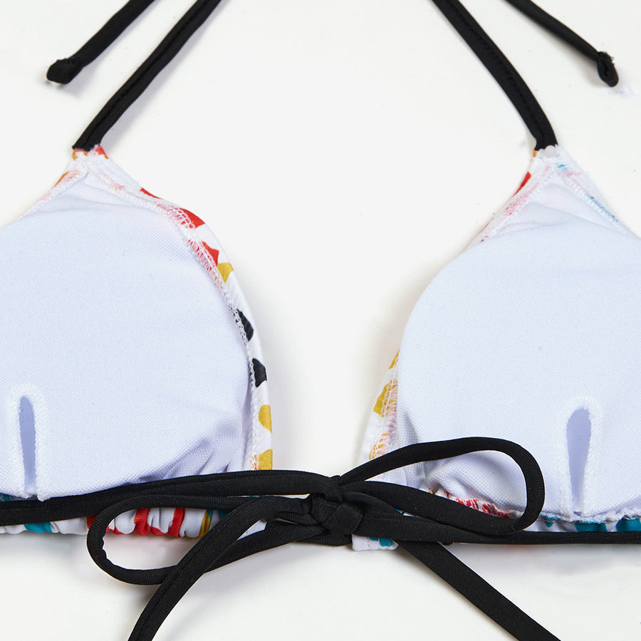 Bikini z pareo na plażę i basen Constanse