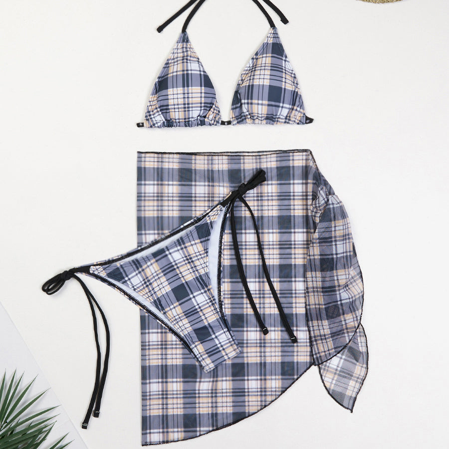 Bikini z pareo na plażę i basen Constanse Multikolor3