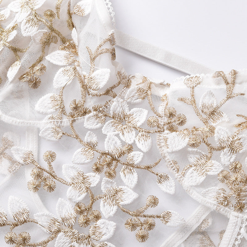 Body z haftem transparentne eleganckie Marice