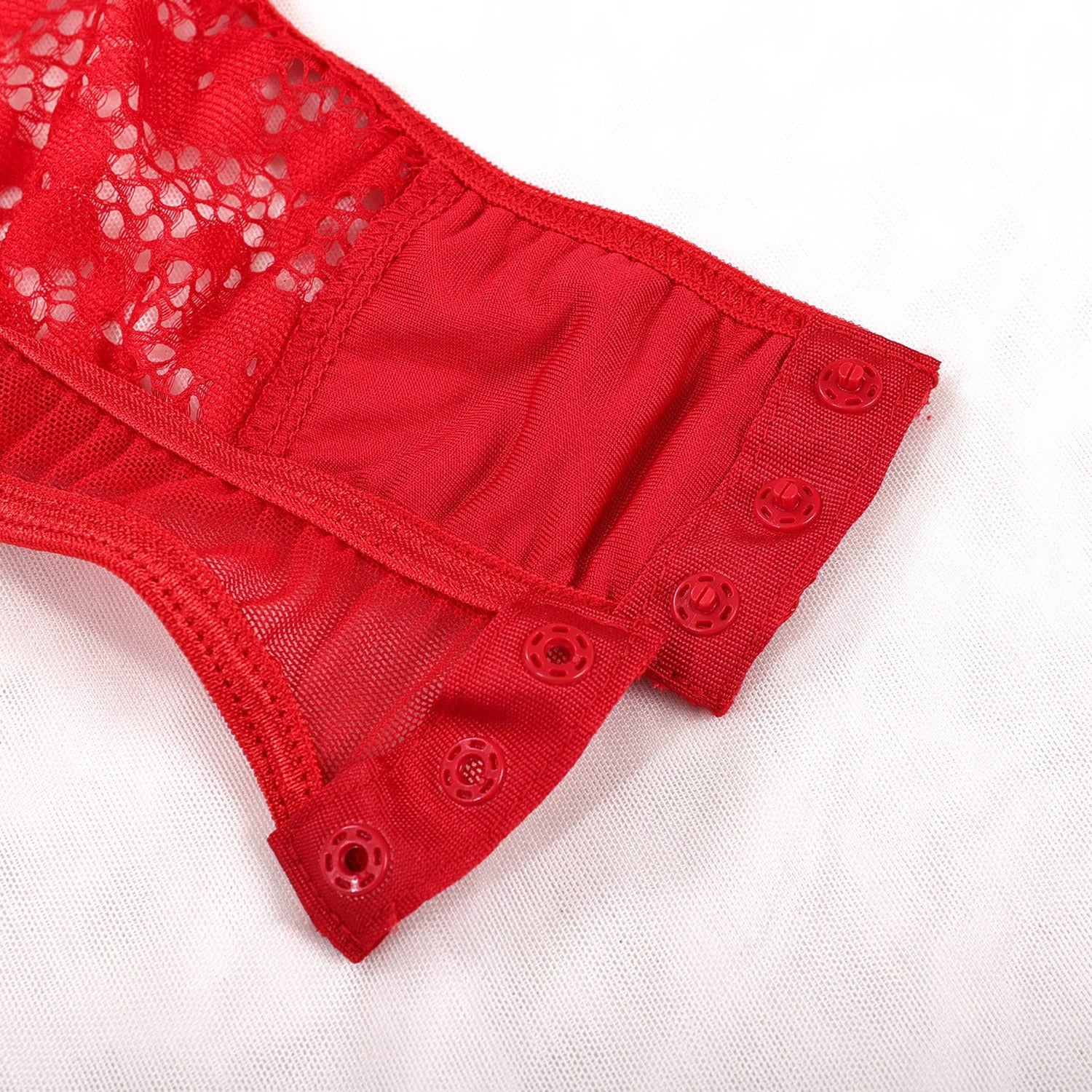 Body z koronką i podwiązkami na romantyczne wieczory Leftera