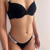 Bikini koronkowe z elastycznym wykończeniem czarne Barteldina