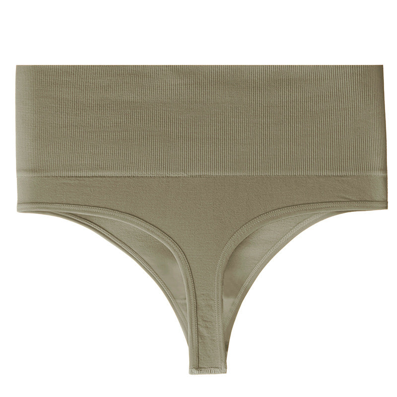 Stringi modelujące z wysokim stanem elastyczne na co dzień Maiu Khaki