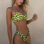 Bikini push-up ze stringami na plażę i basen UV odporne Andriette