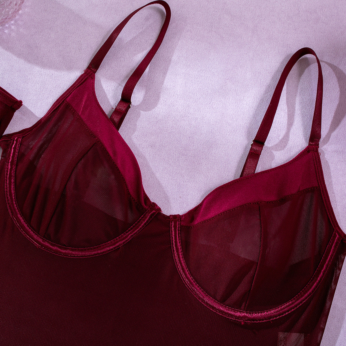 Body transparentne z usztywnieniem na specjalne okazje Cella