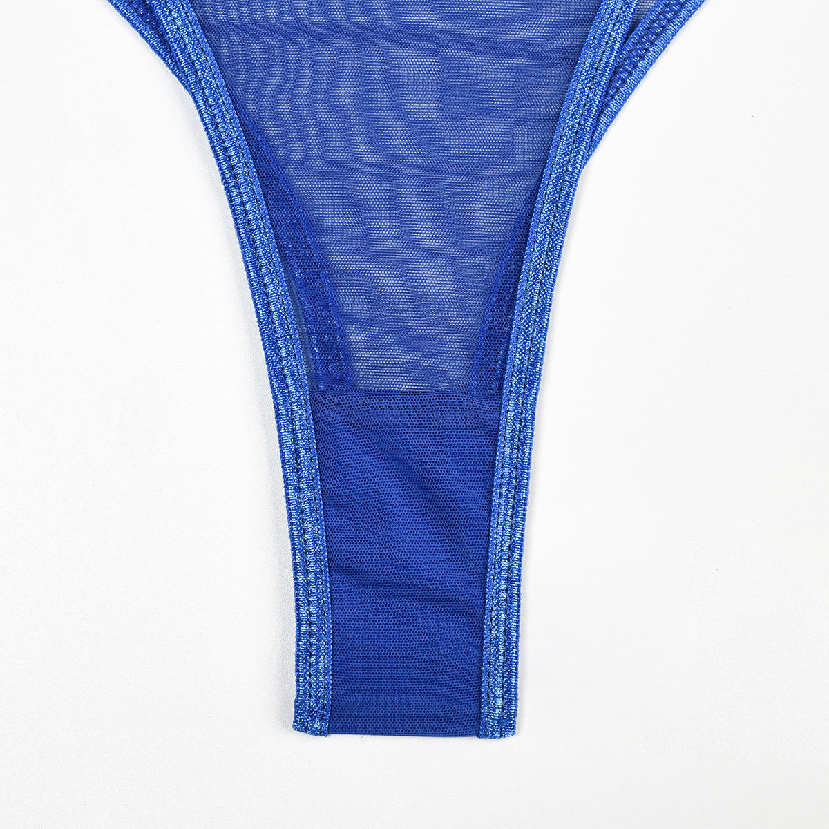 Komplet bielizny transparentny z chokerem Lashaun