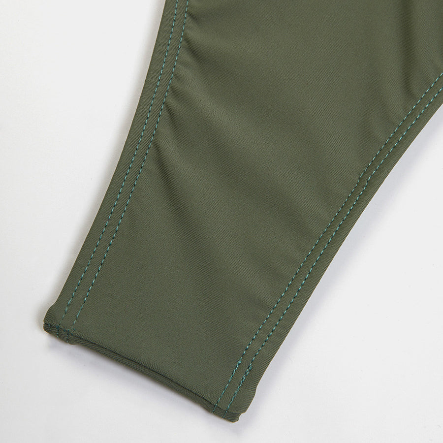 Bikini push-up z regulowanym sznurowaniem na plażę Rosmaria