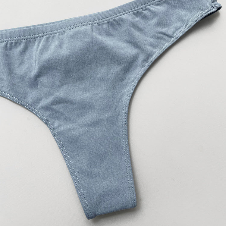 Stringi damskie minimalistyczne na co dzień Libora