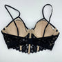 Braletka push-up z koronki elegancka biustonosz na co dzień Eliza