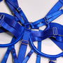 Body z regulowanymi paskami w stylu harness Remedios