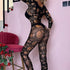 Bodystocking z ażurowym wzorem na romantyczne wieczory Evvie