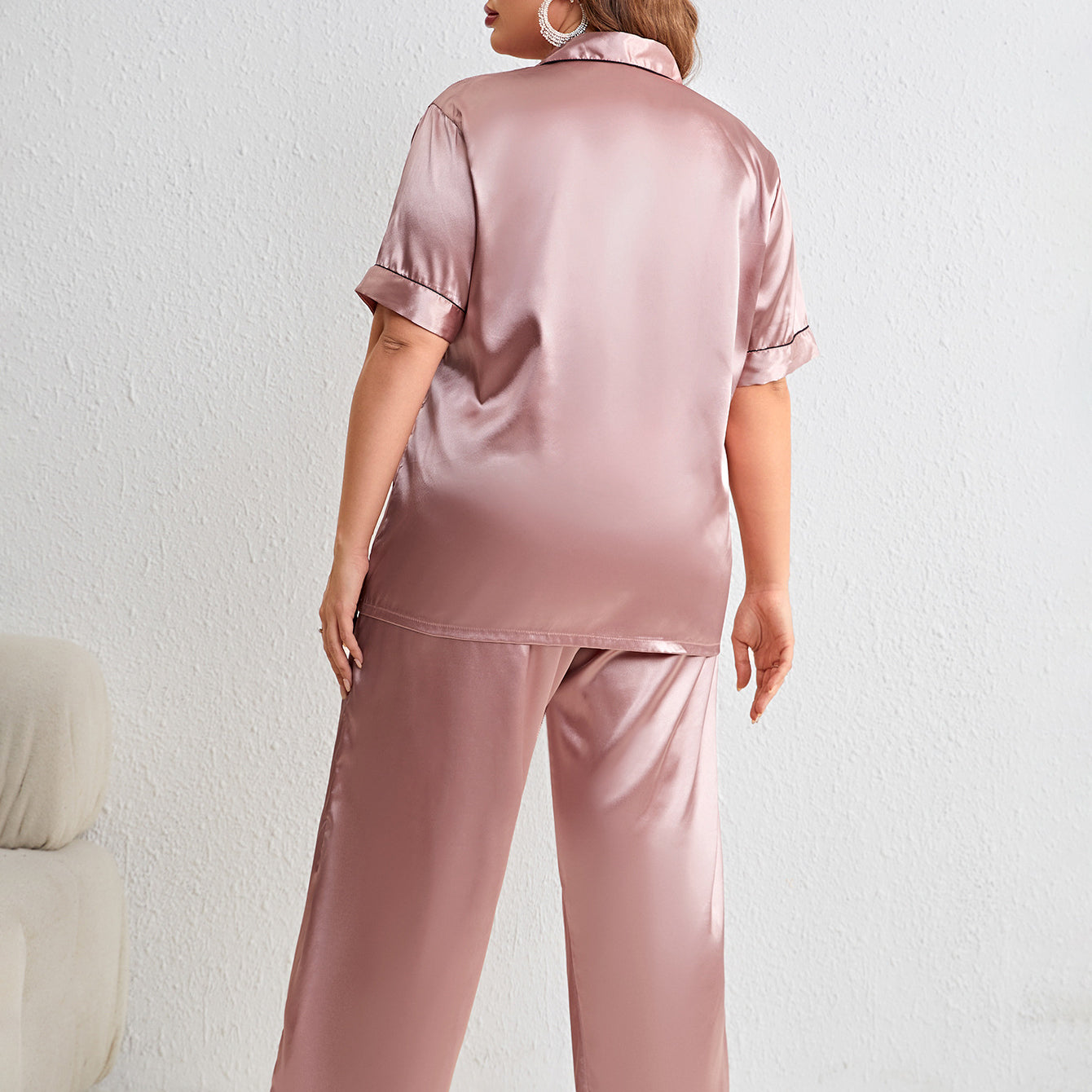 Krótki rękaw piżama z oddychającego materiału Annoeska