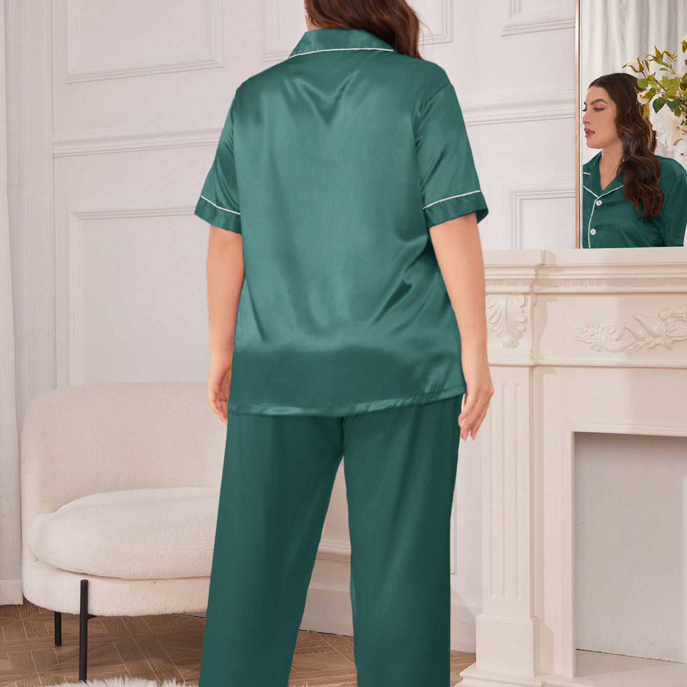 Krótki rękaw piżama z oddychającego materiału Annoeska