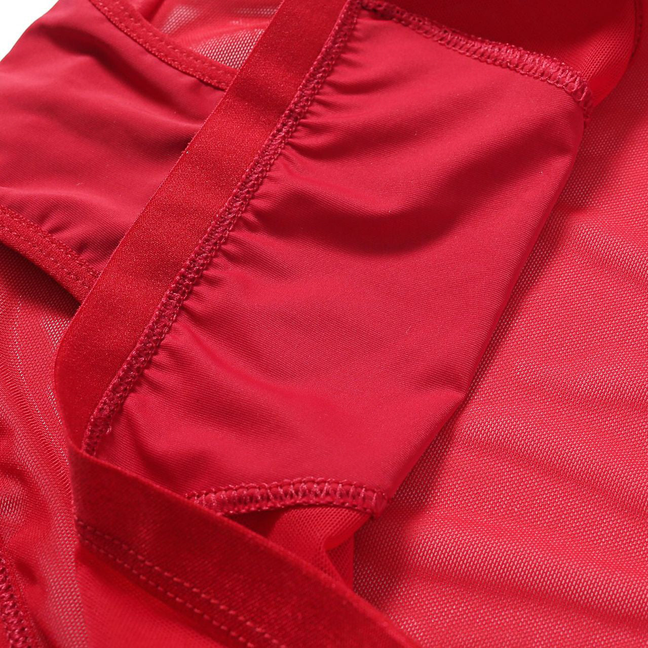 Majtki z przezroczystym klinem na co dzień Malve